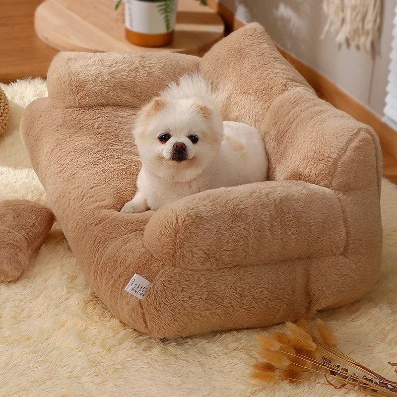 Plush Small Dog or Cat Sofa Beds Washable and Warm