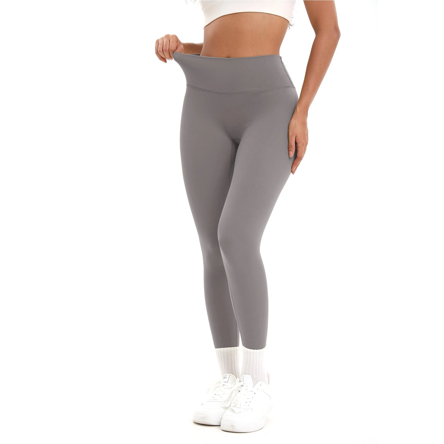 Women High Waisted Fitness Leggings 2 Pack For Gym Running