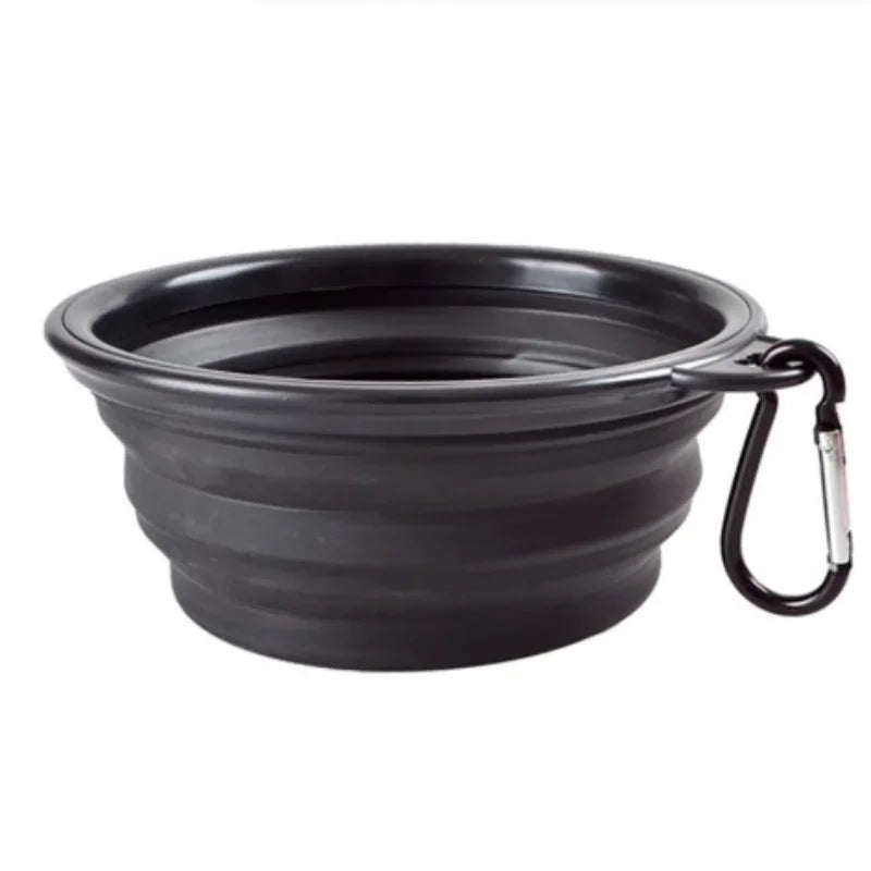 Collapsible Silicone Food And Water Bowl For Cats And Dogs