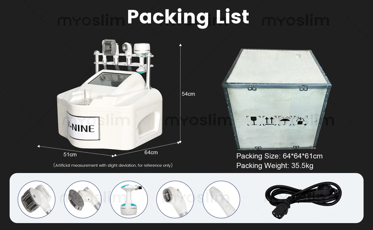 5 In 1 Automatic Roller Body Slimming Machine 40K Cavitation RF Vacuum