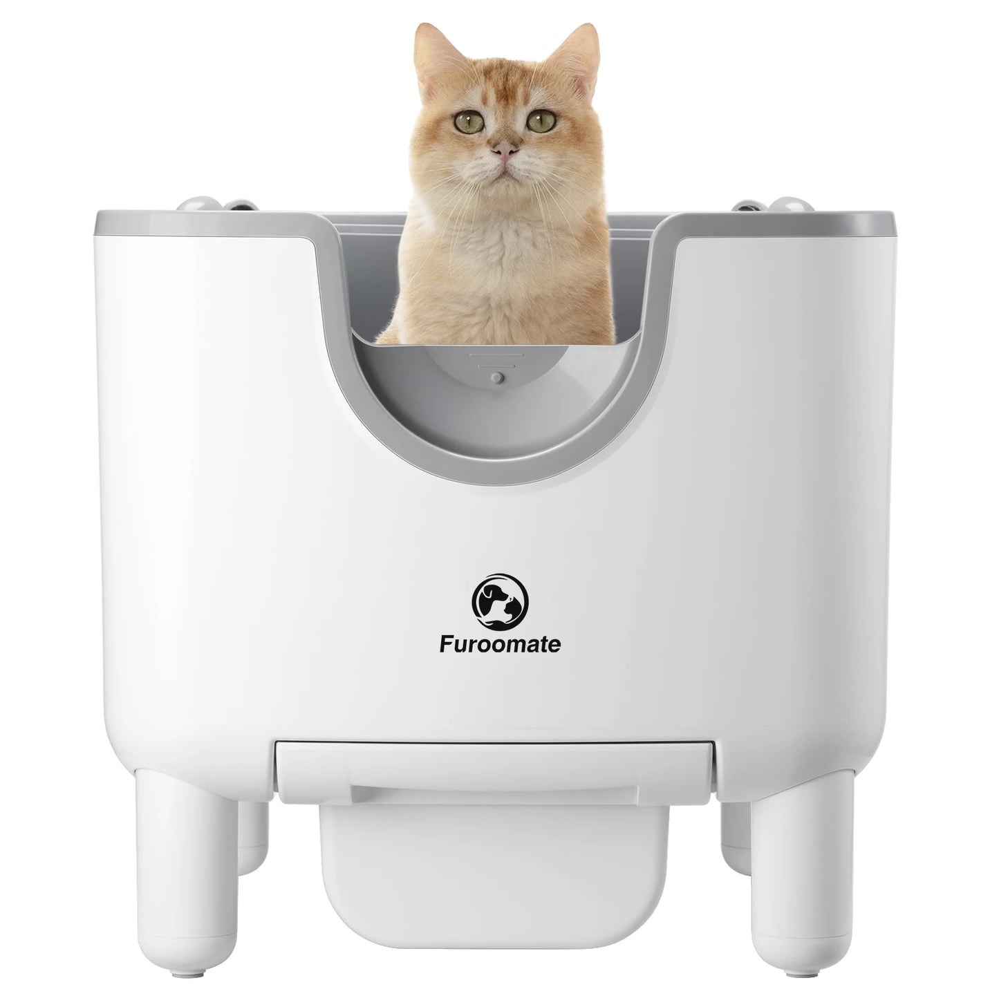 Self Cleaning Automatic Open Top Litter Box For Cats