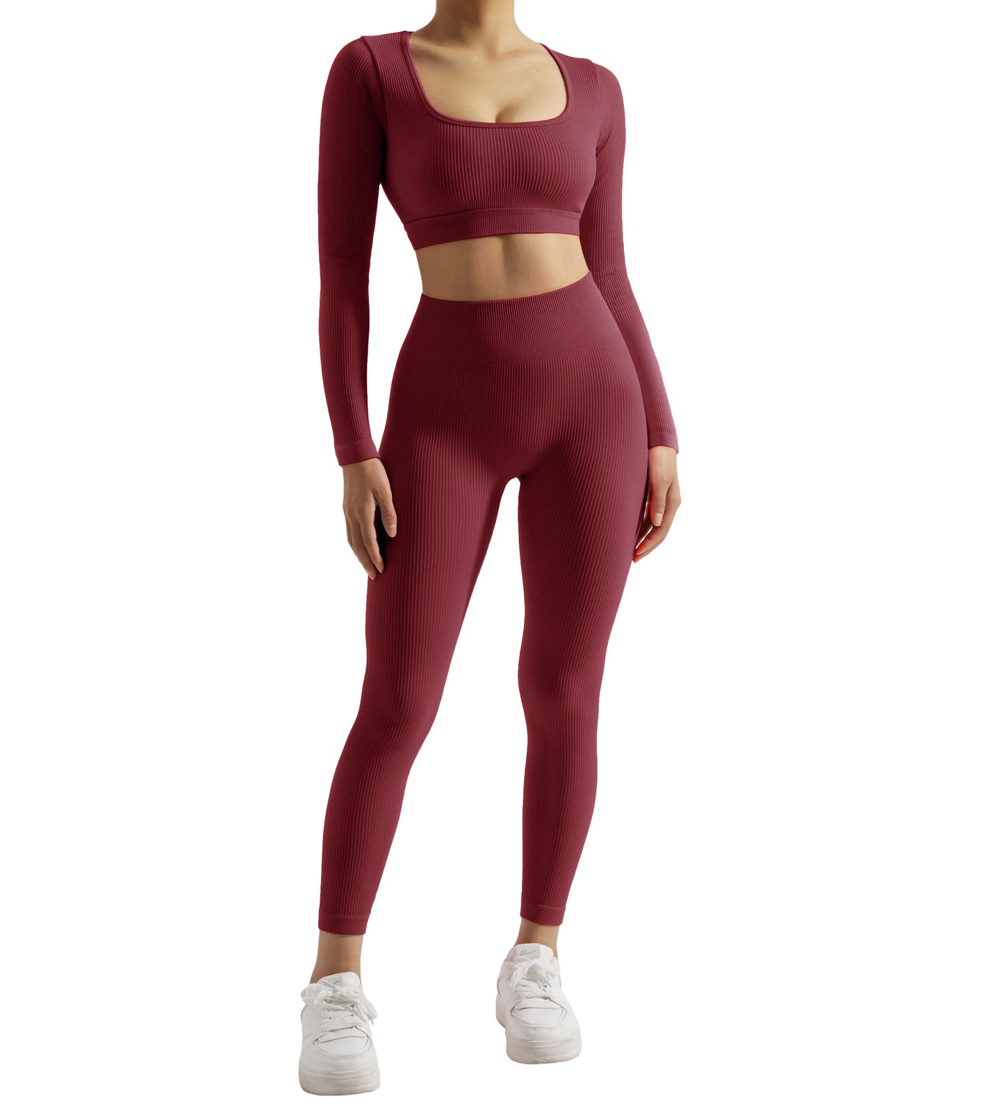 Women Yoga Set Two Piece Quick Drying Fitness Wear