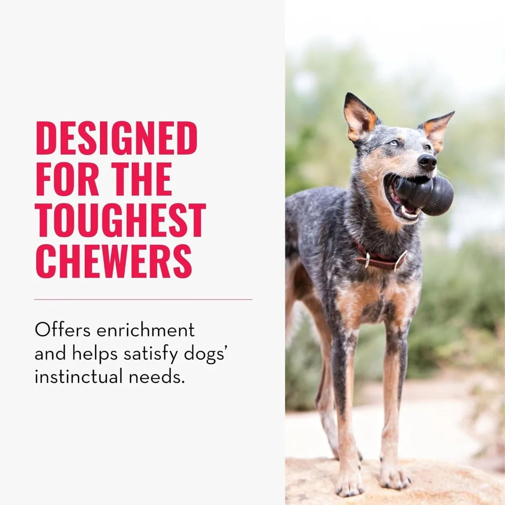 Extreme Dog Toy Treat Filling Durable Natural Rubber Chew Toy