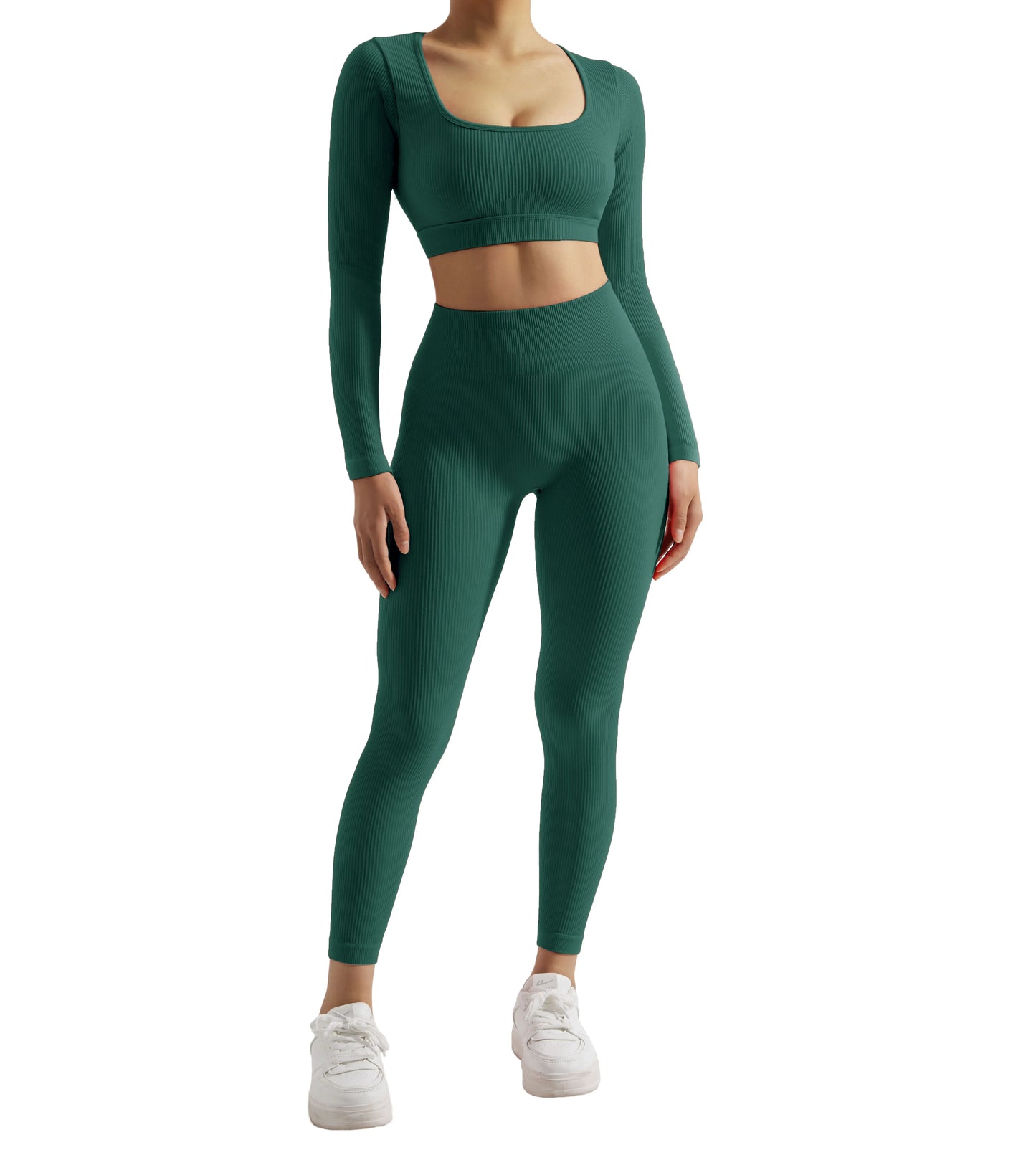 Women Yoga Set Two Piece Quick Drying Fitness Wear