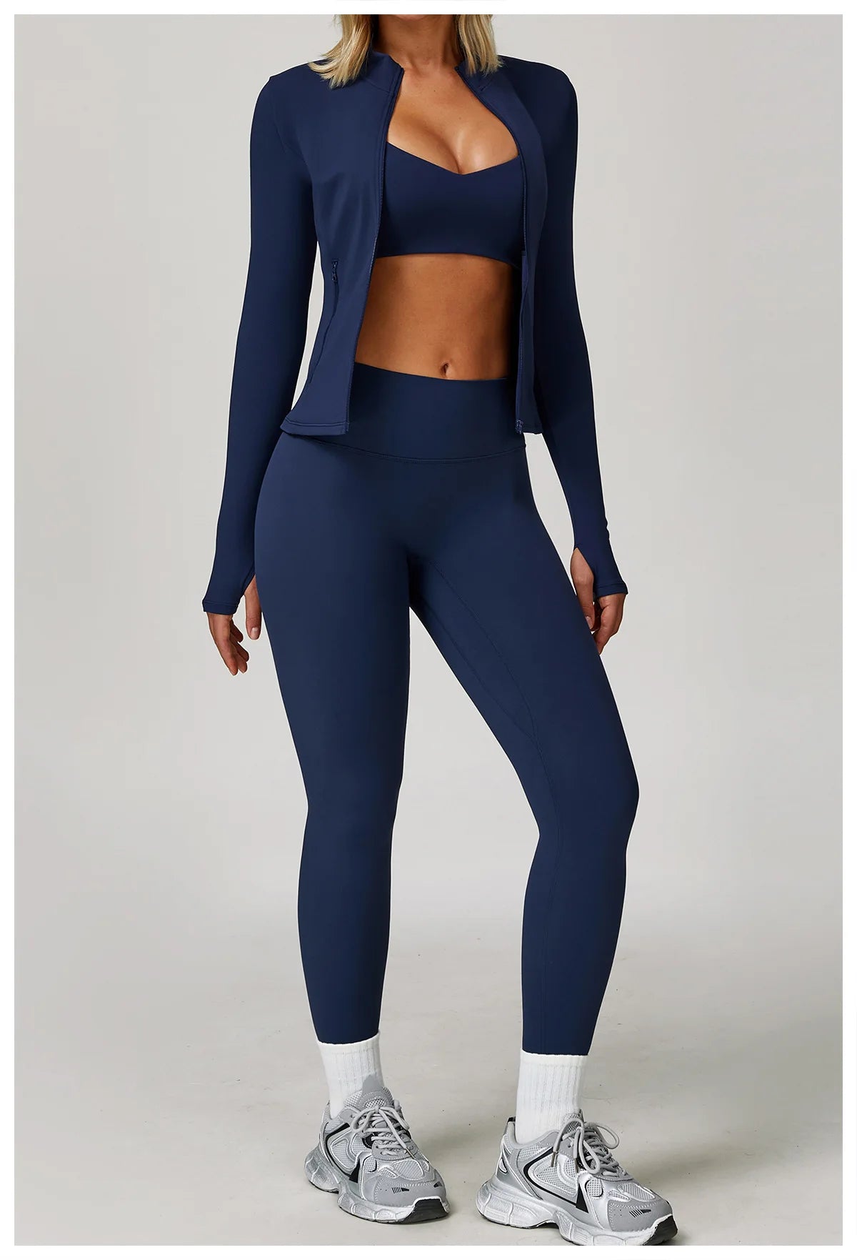 Women's 3pc Gym Set for Workout and Training Essentials