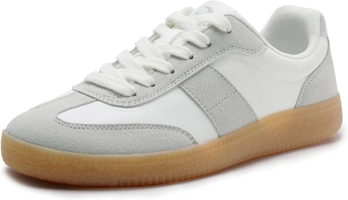Women's Comfortable Fashionable Lace-Up Non Slip Sneakers