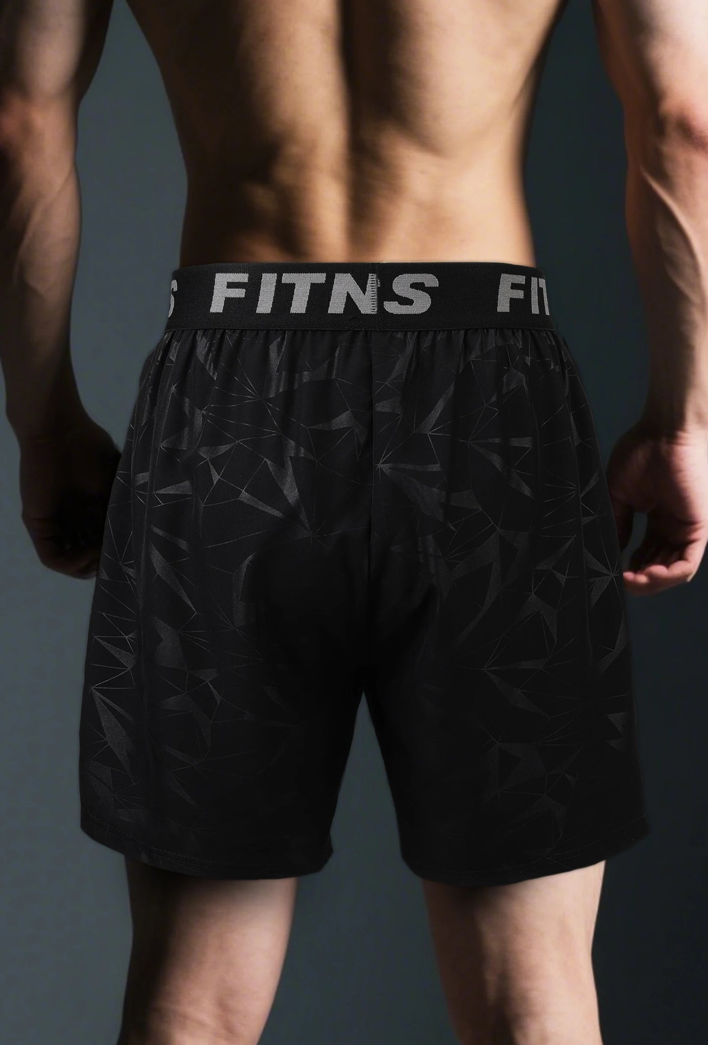 Men's Quick Dry Athletic Shorts With Elastic Waistband For Running