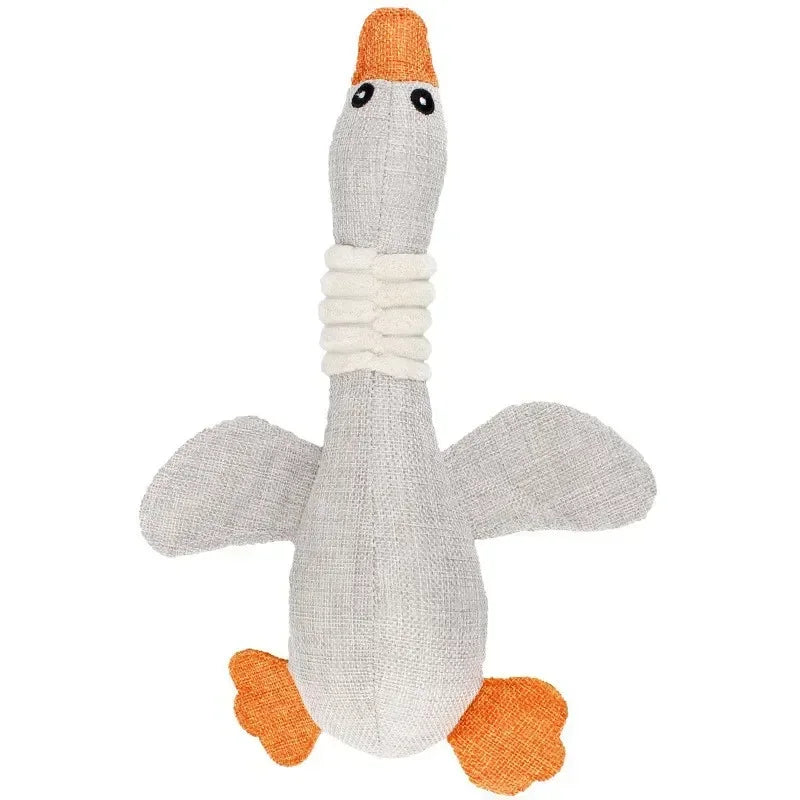 Soft Mallard Duck Squeaky Dog Chew Toy