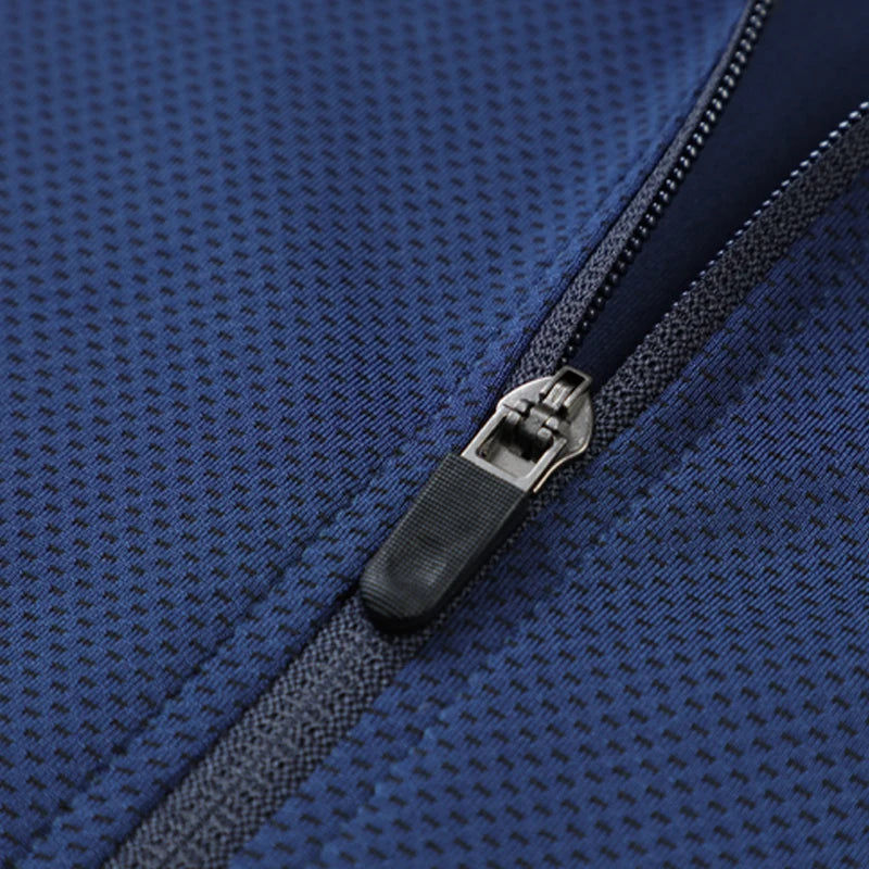 Tracksuit With Zipper and Pocket Sets for Training