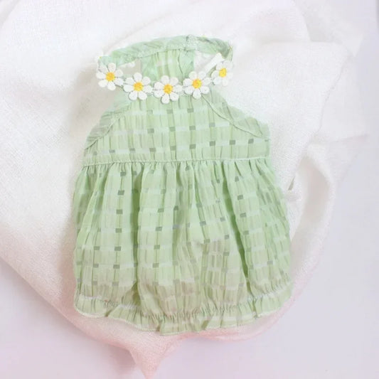 Breathable Soft Dogs Thin Summer Costume Dress for Pets