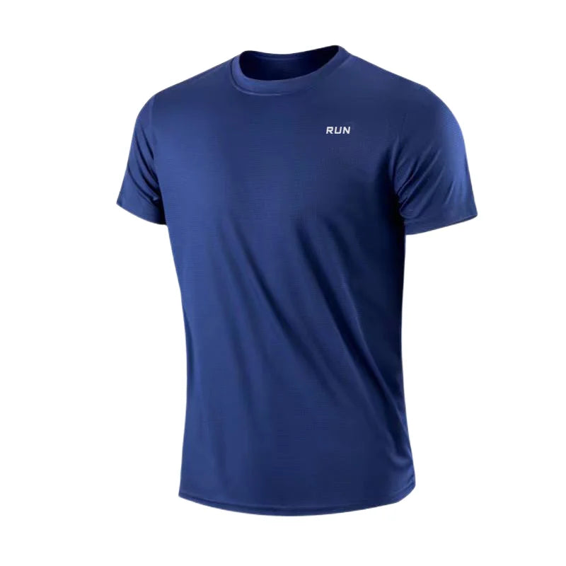 Men's Quick Dry Short Sleeve Performance Tee For Active Wear