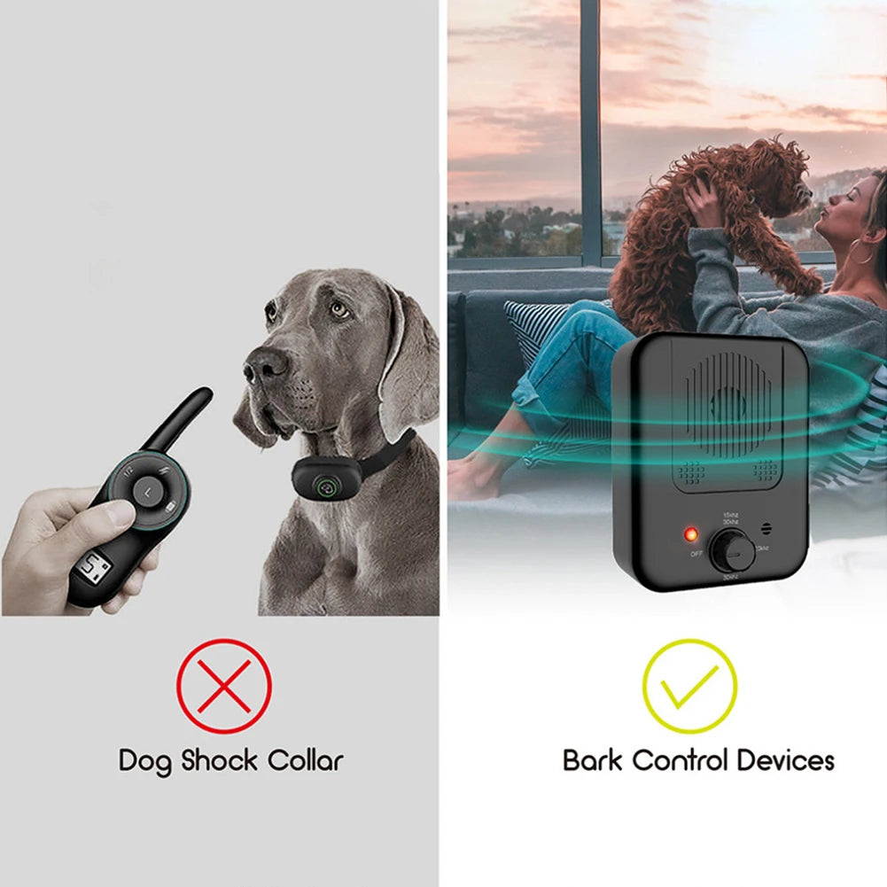 Dog Anti Barking Ultrasonic  Suppressor Behavior Training Device