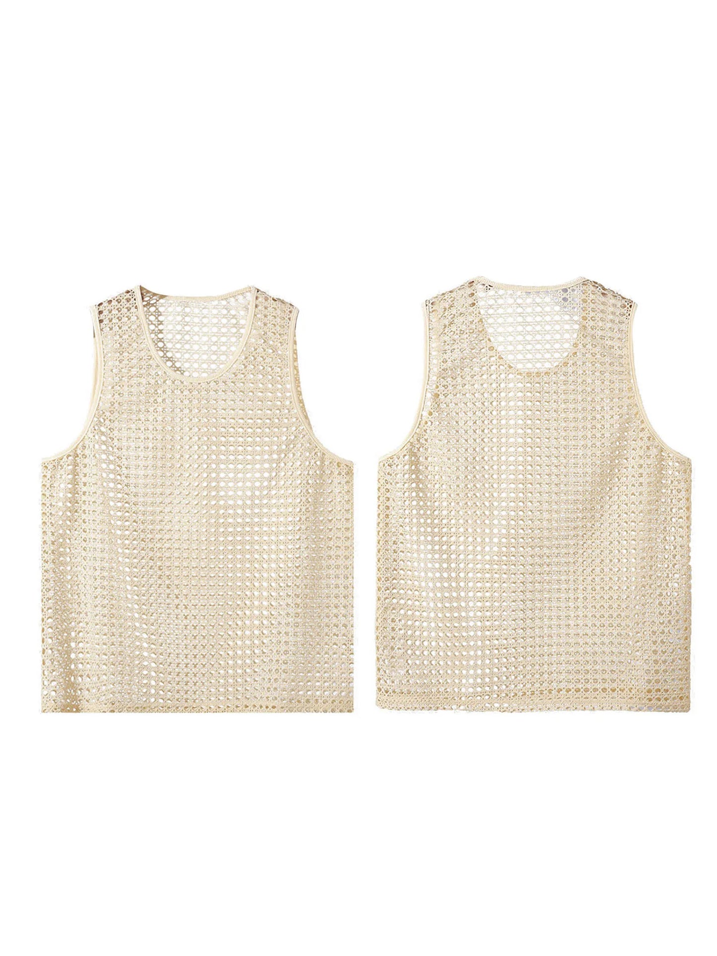 Breathable Men's Sleeveless Tank Top for Summer Comfort