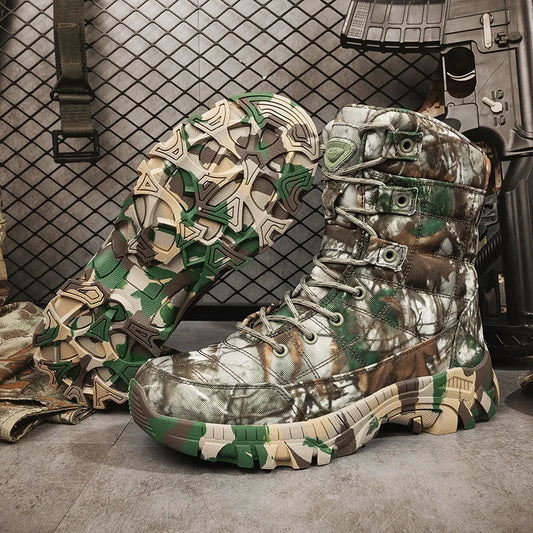 Men's Lightweight Tactical Hiking Hunting Boots For Outdoor Adventures