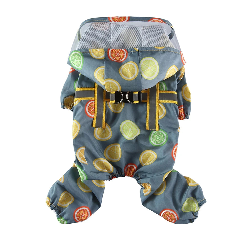 Breathable Dog Raincoat Clothing for All Weather Protection