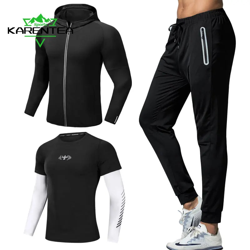 Quick Dry Men's Training Sportswear Set