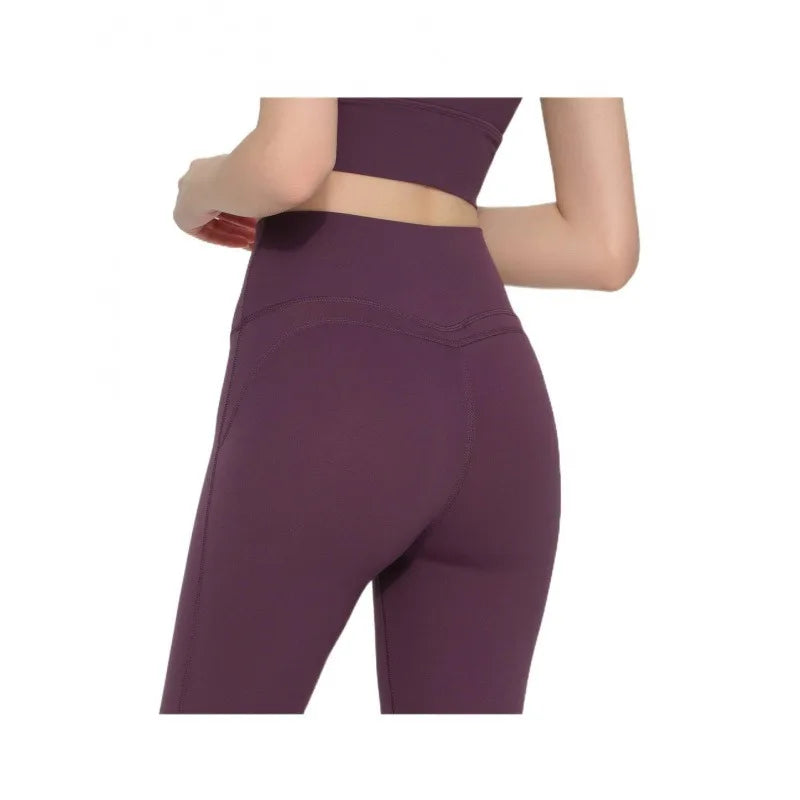 Flared Leggings Women High Waist Yoga Pants Breathable Quick Dry