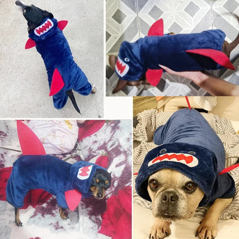 Winter Warm Cosplay Dog Hoodie Coat Jackets For Dogs