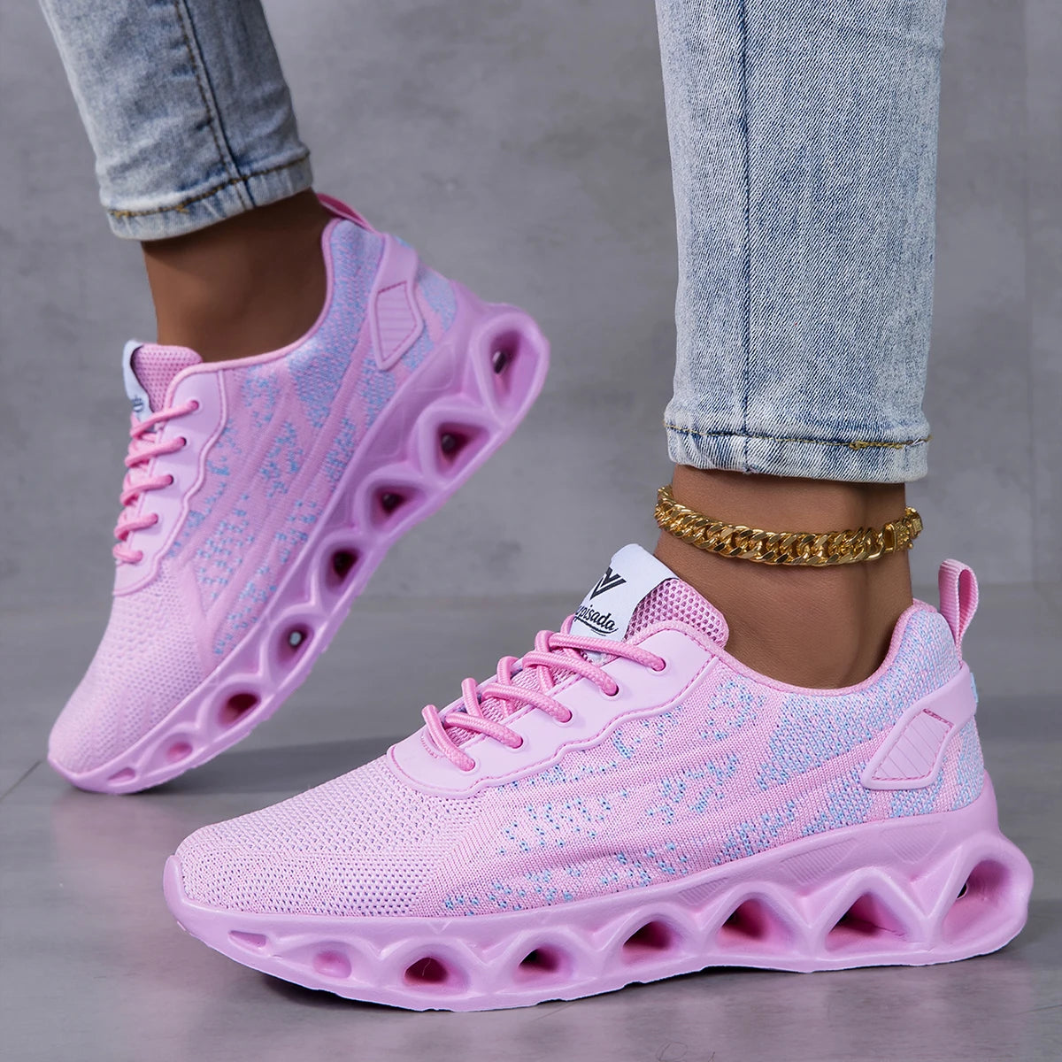 Women's Breathable Cushion Shock Absorbing Athletic Shoes