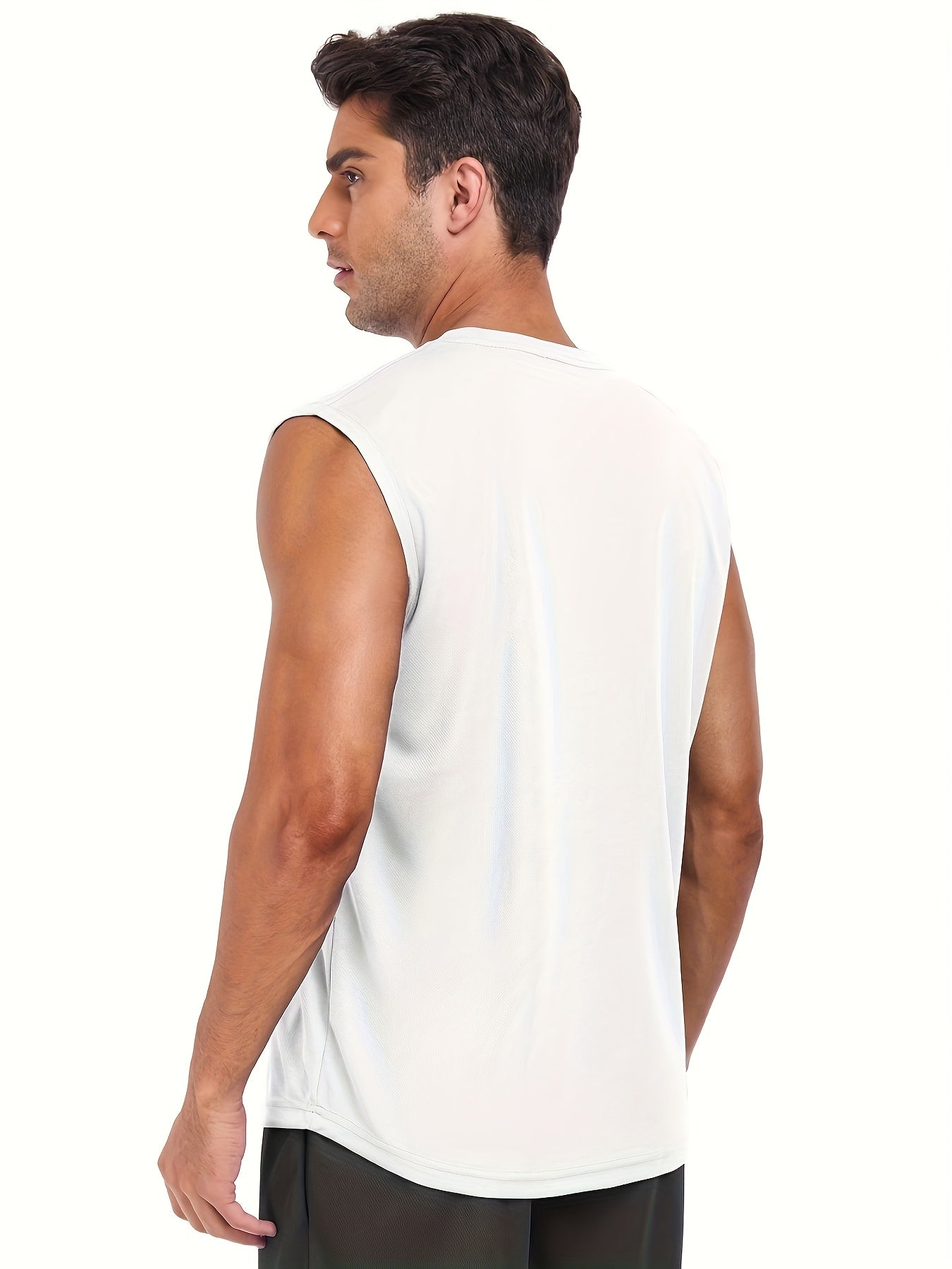 Men's Quick Dry Tech Performance Sleeveless Tank Tops